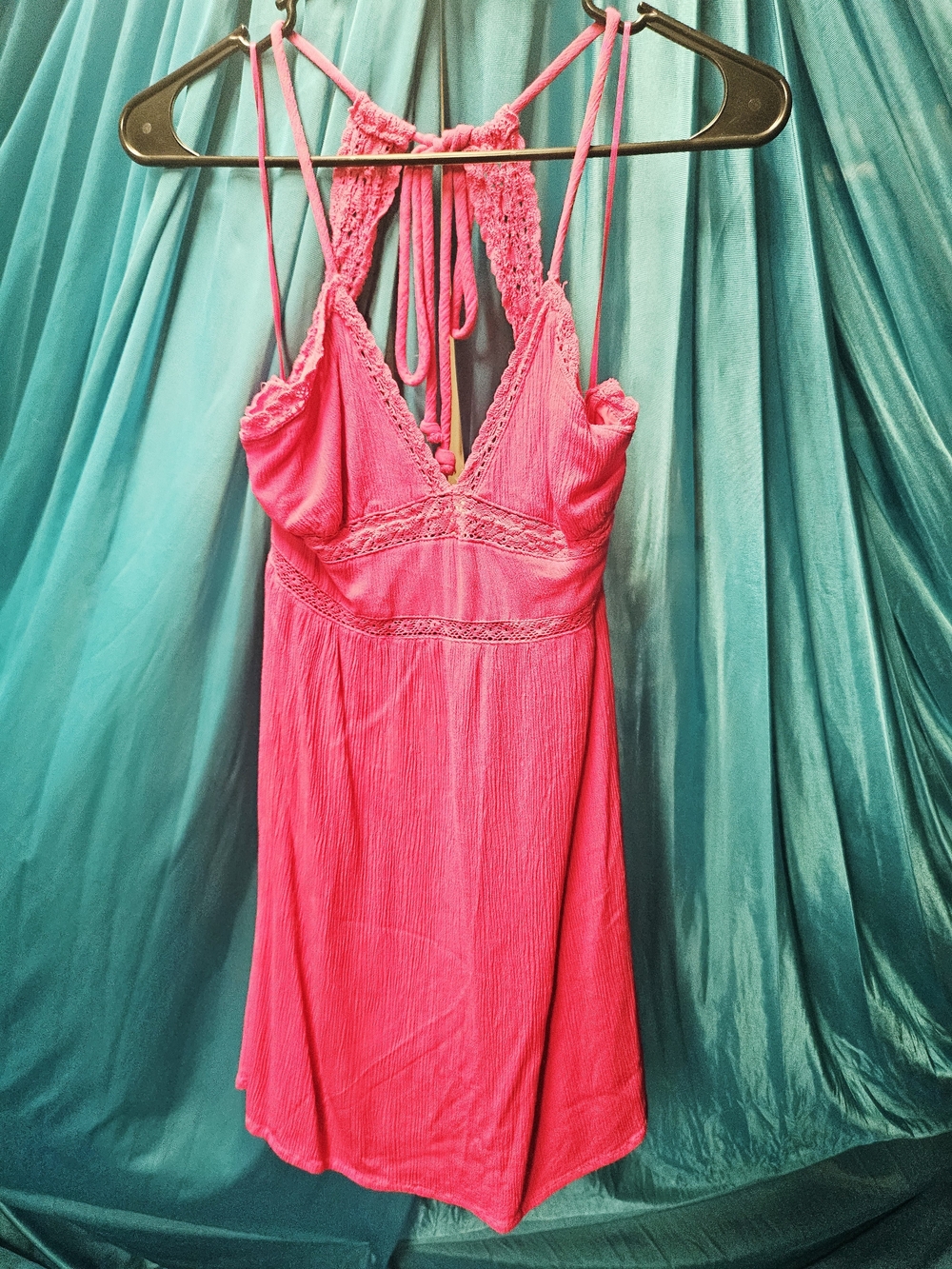 Love Tree Hot Pink Sundress Size Small